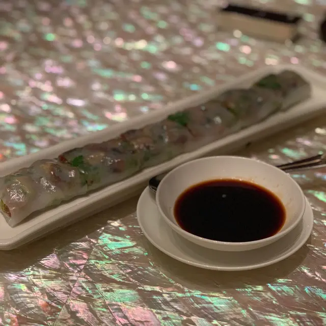 日本青瓜漬叉燒腸粉