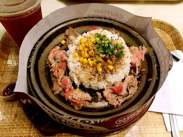 铁板黑椒牛肉饭
