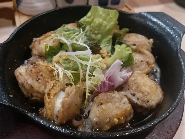 鐵板牛油焗帶子