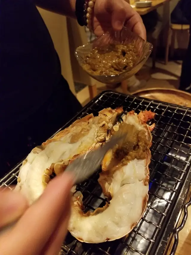 活龍蝦浜燒