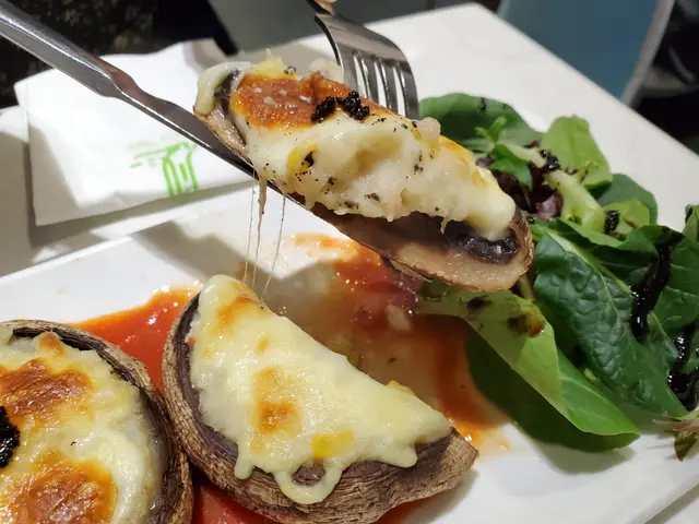 黑松露薯蓉焗大啡菇