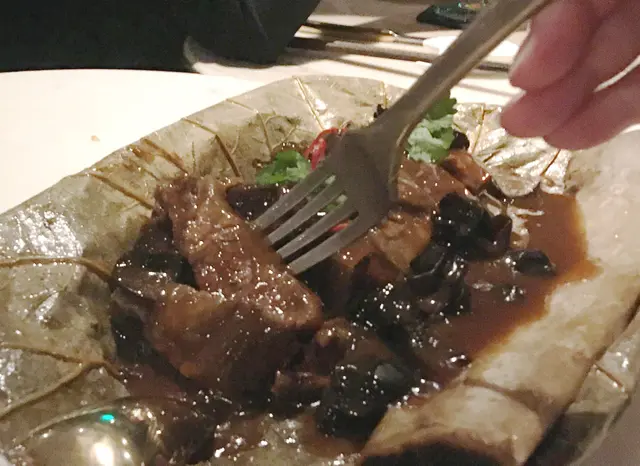 荷葉菌香牛肋肉