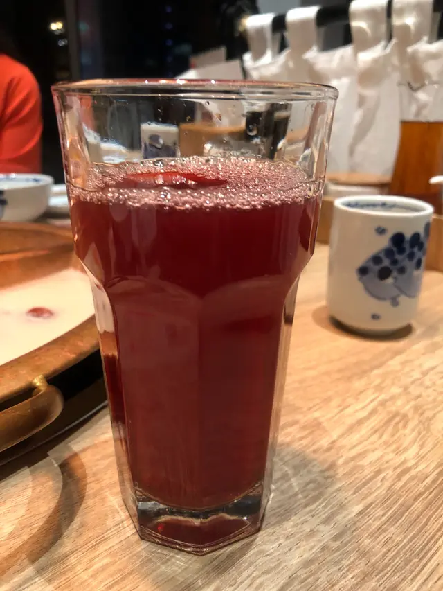自製洛神花茶
