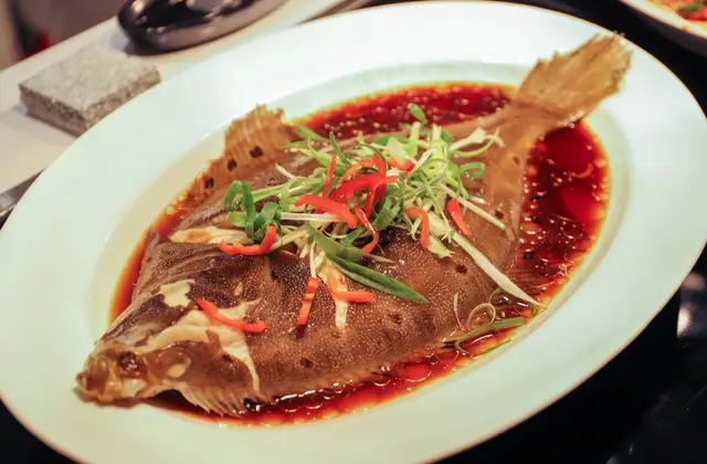 清蒸原條歐蝶魚