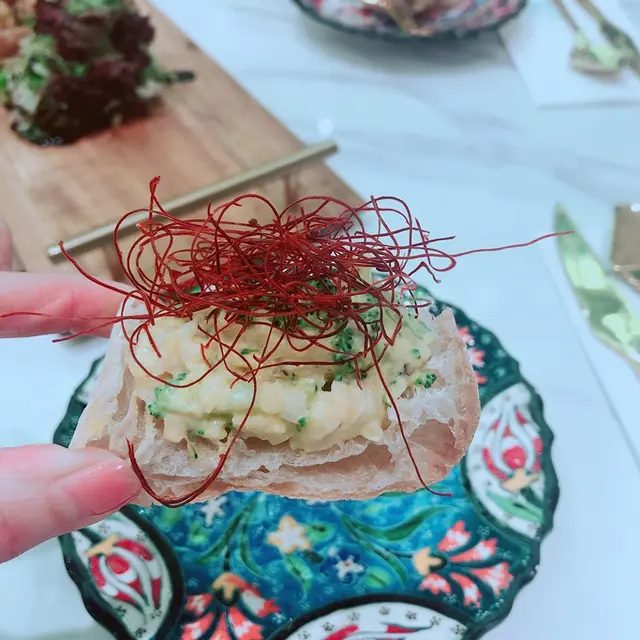 椰菜花西蘭花薯仔沙律
