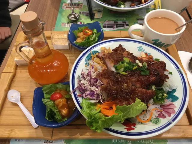 馬來蜜汁炭燒厚切豬扒撈檬午市套餐