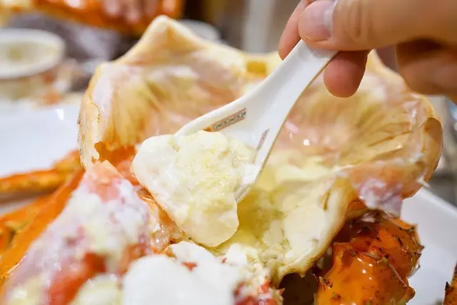 清蒸阿拉斯加帝皇蟹