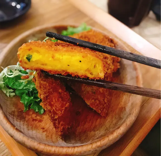 炸香草北海道南瓜餅