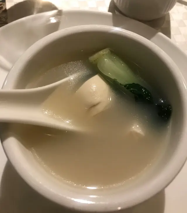 海鮮菜膽豆腐湯, 清甜, 不油不膩