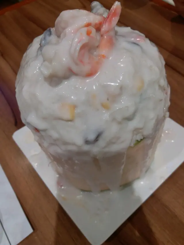 滿載海鮮椰青飯