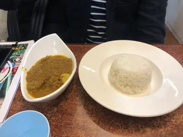 咖喱薯仔素羊肉饭