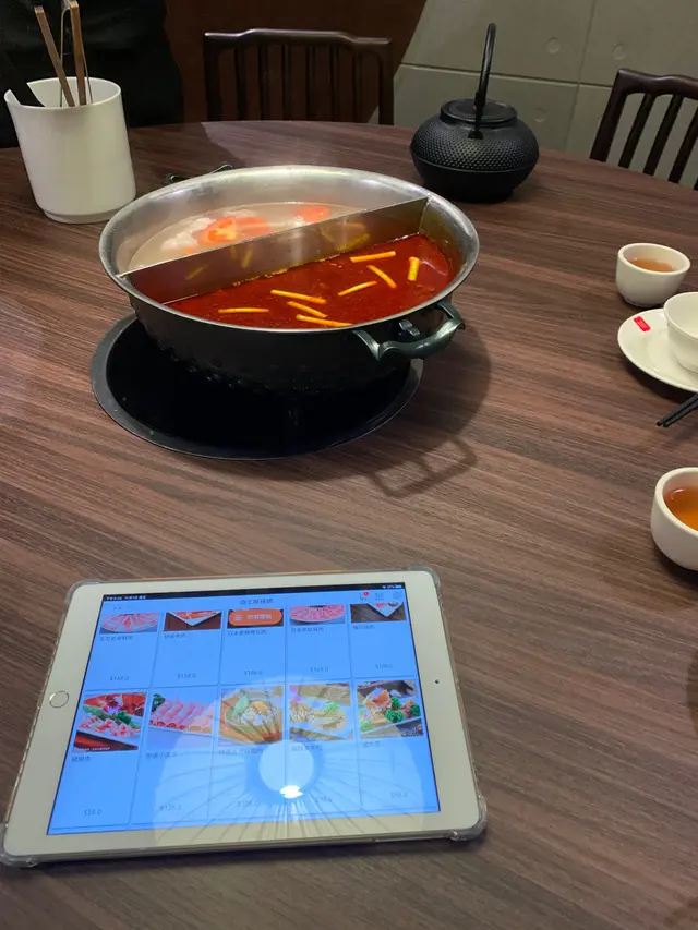 點餐是用Ipad的