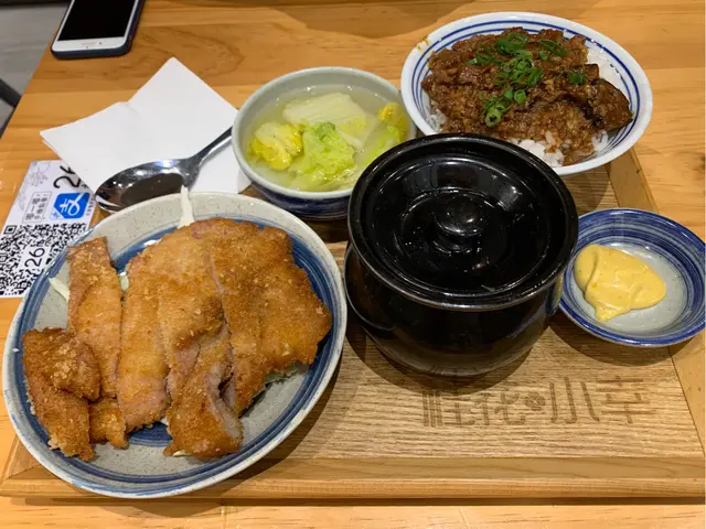 酥炸排骨滷肉飯套餐