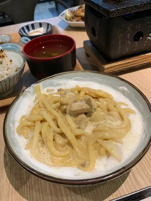 咖哩忌廉烏冬（雞肉）