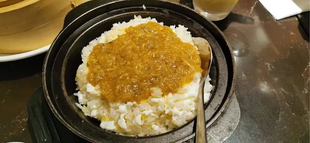 蟹粉蛋白薑米炒飯