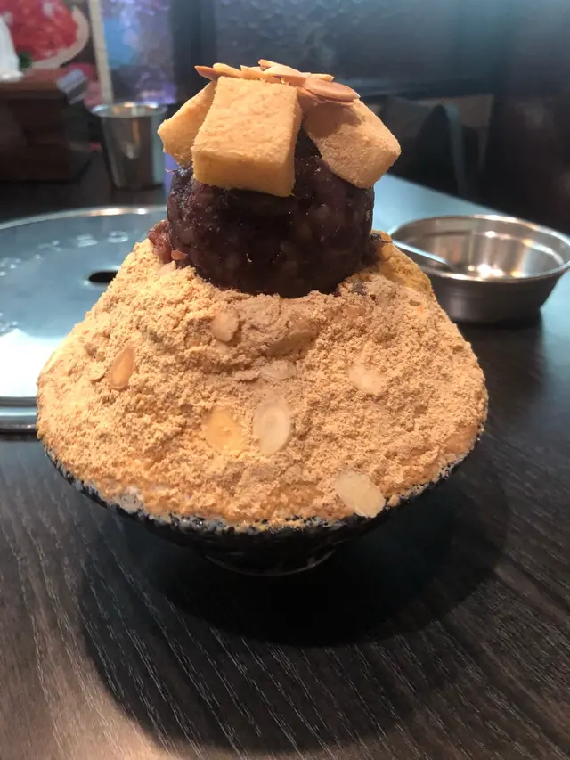 紅豆豆粉雪花冰