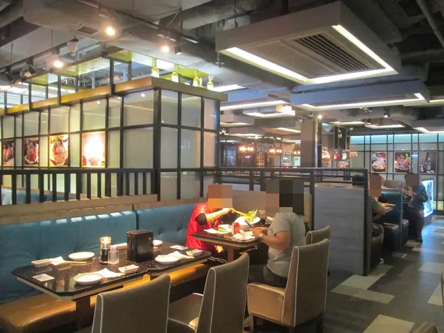 多張二至四人枱