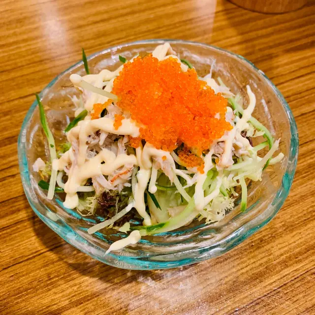 蟹肉青瓜沙律