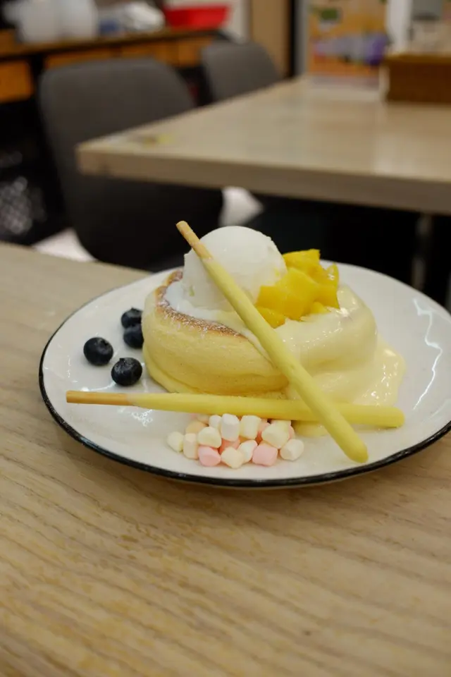 芒果熔岩漿班戟