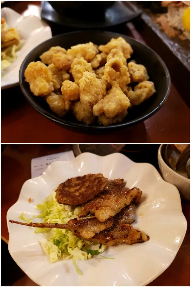 黃金雞軟骨，漢堡扒，雞扒同燒羊架