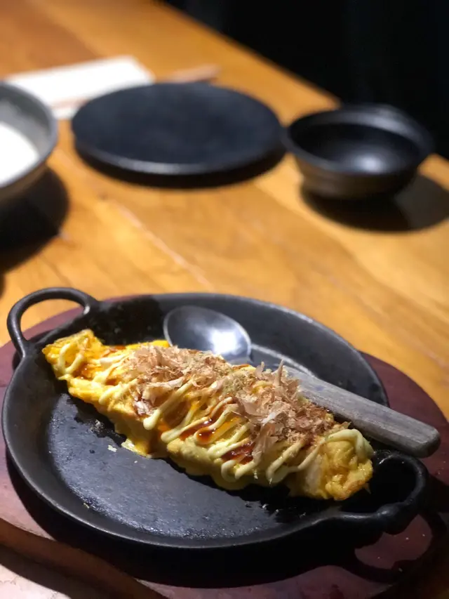 帆立貝豚肉豚平燒