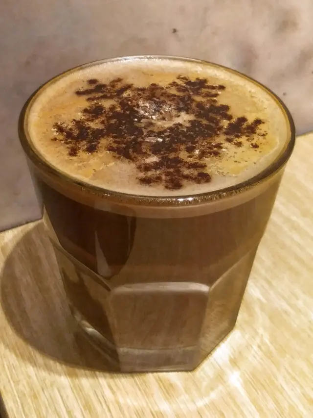 完全喝不出果仁和朱古力的味道，失望！