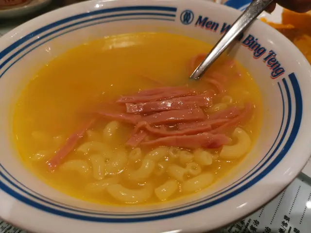 忌廉雞湯火腿通粉