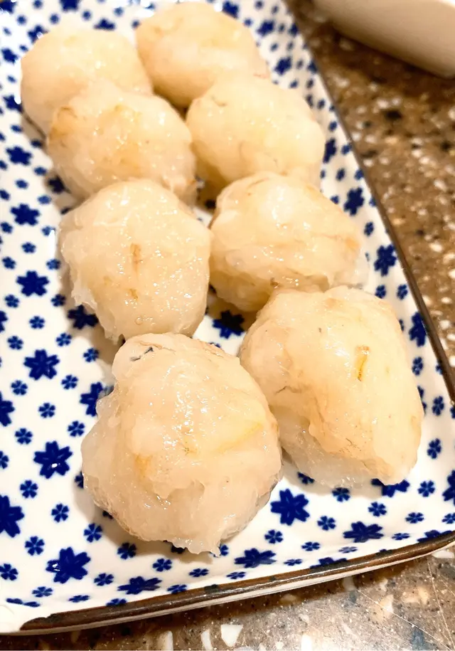 手打鮮蝦丸