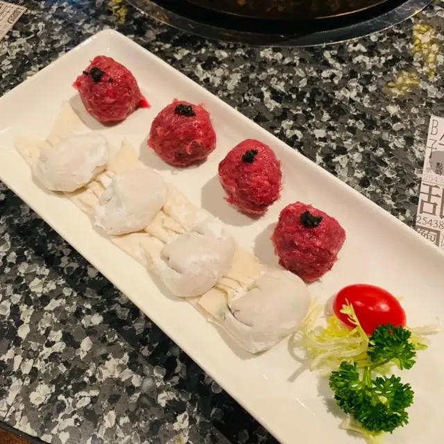 牛B仔、菜灼鹽搞唔餃