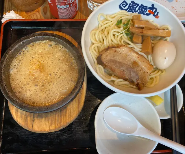 石燒濃厚豚骨魚介味玉沾麵