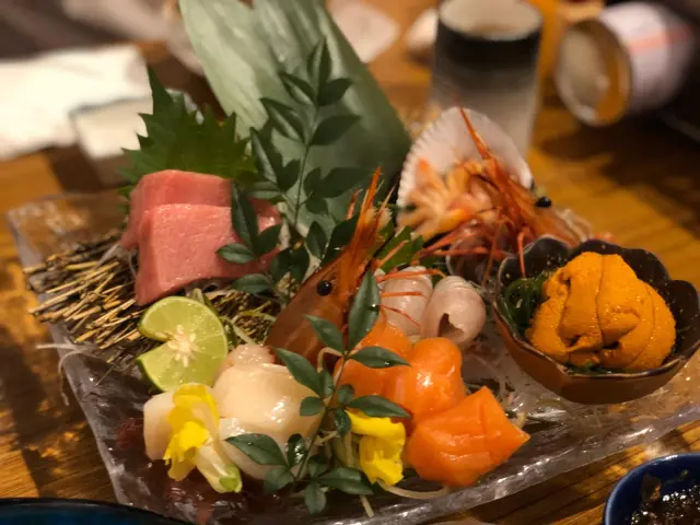 好味，刺身新鮮，厚實。帶子非常鮮甜。