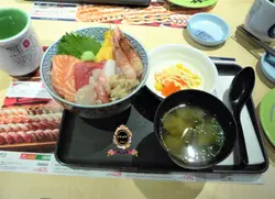 什锦刺身丼定食
