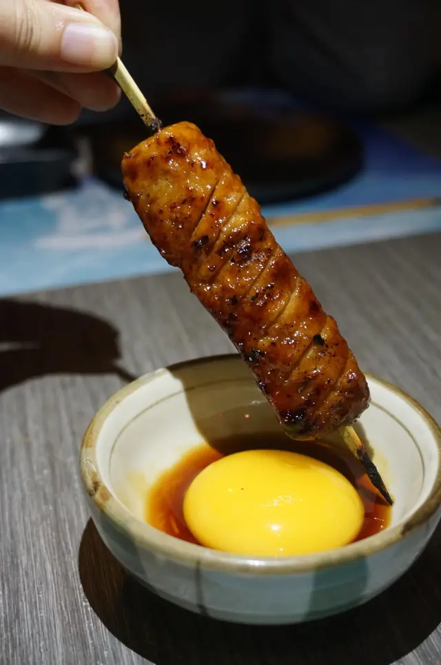 月見自家製免治雞肉棒