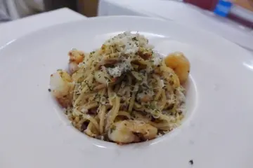 香蒜辣椒虾油大蒜意粉