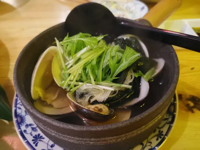 清酒昆布大蜆煮