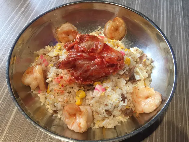 泡菜大蝦炒飯