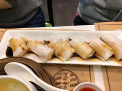 脆網鮮蝦腸