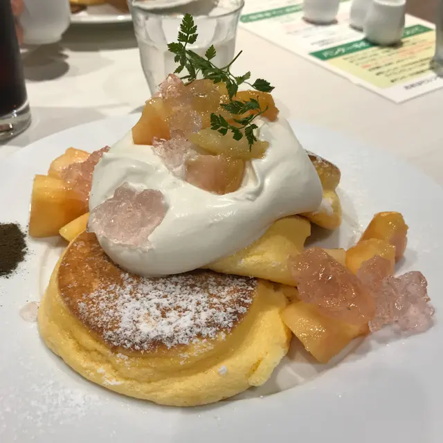 日本銀座店時令鮮果pancake
