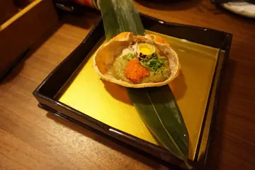 松叶蟹膏甲罗烧