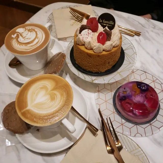 Café Mocha和Cappuccino