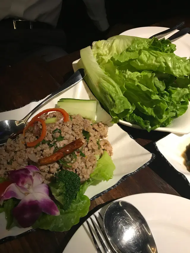 泰式肉碎生菜包