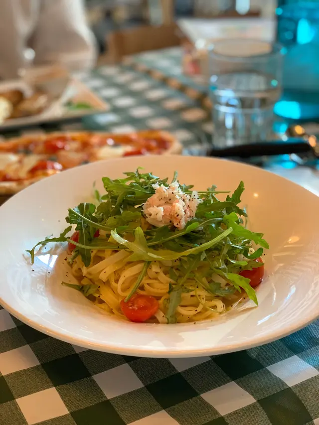 松葉蟹肉橄欖油鮮制意粉