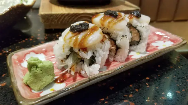 黑松露鵝肝帆立貝卷