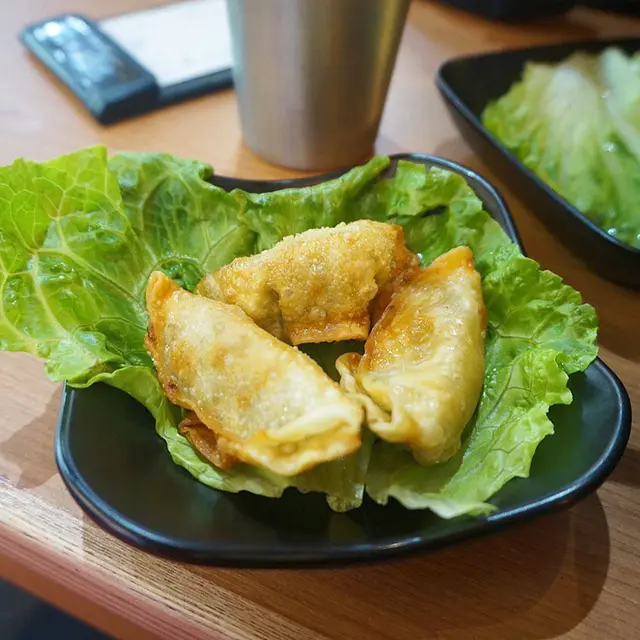 炸韭菜餃
