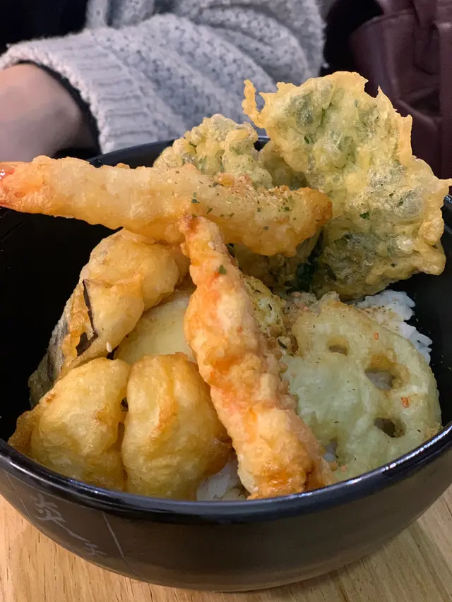 野菜天丼
