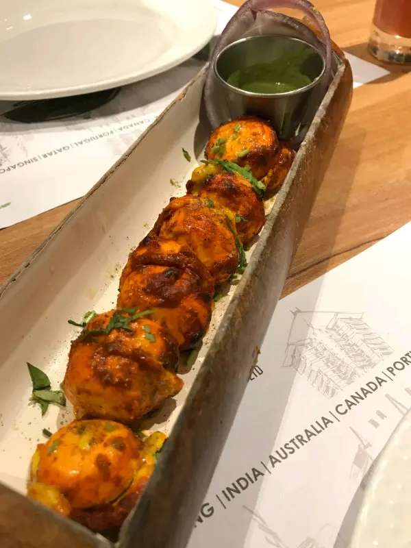 印尼粘土烤蘑菇串燒