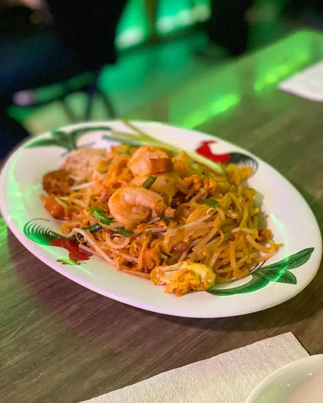 泰式煎蝦炒金邊