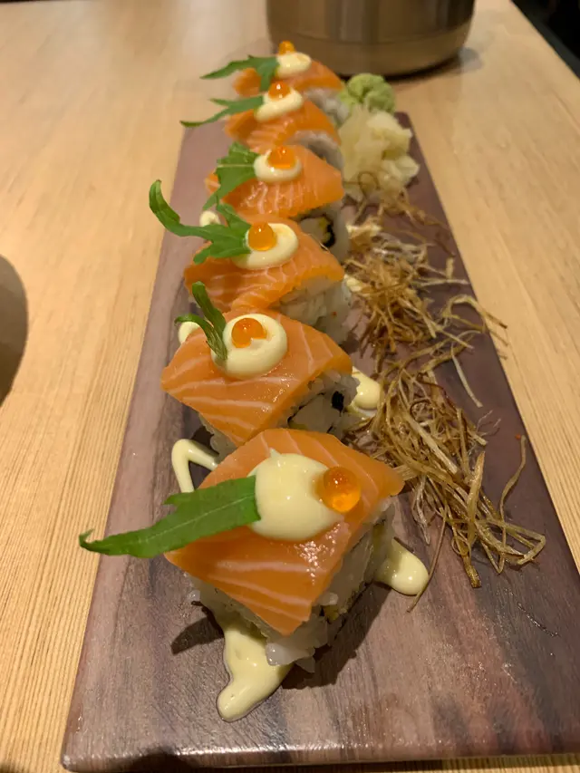 忌廉芝士三文魚養