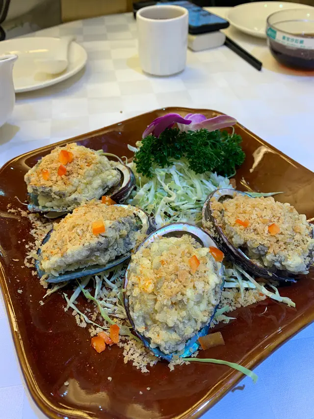 鮑魚味淡