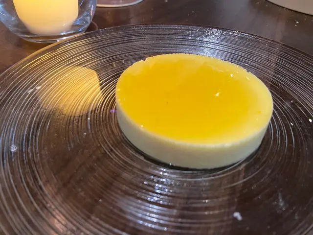 羊奶芝士布甸伴番薯焦糖